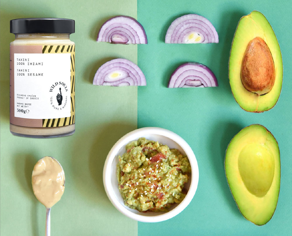 Tahini Guacamole