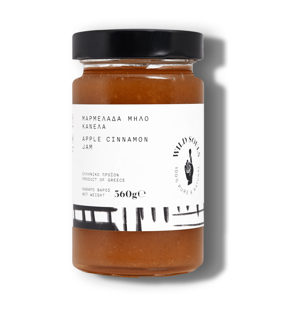 Xmas Apple Cinnamon Jam with Grape Juice