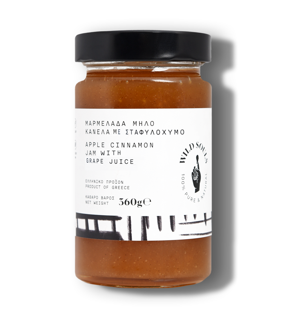 Apple Cinnamon Jam with Grape Juice
