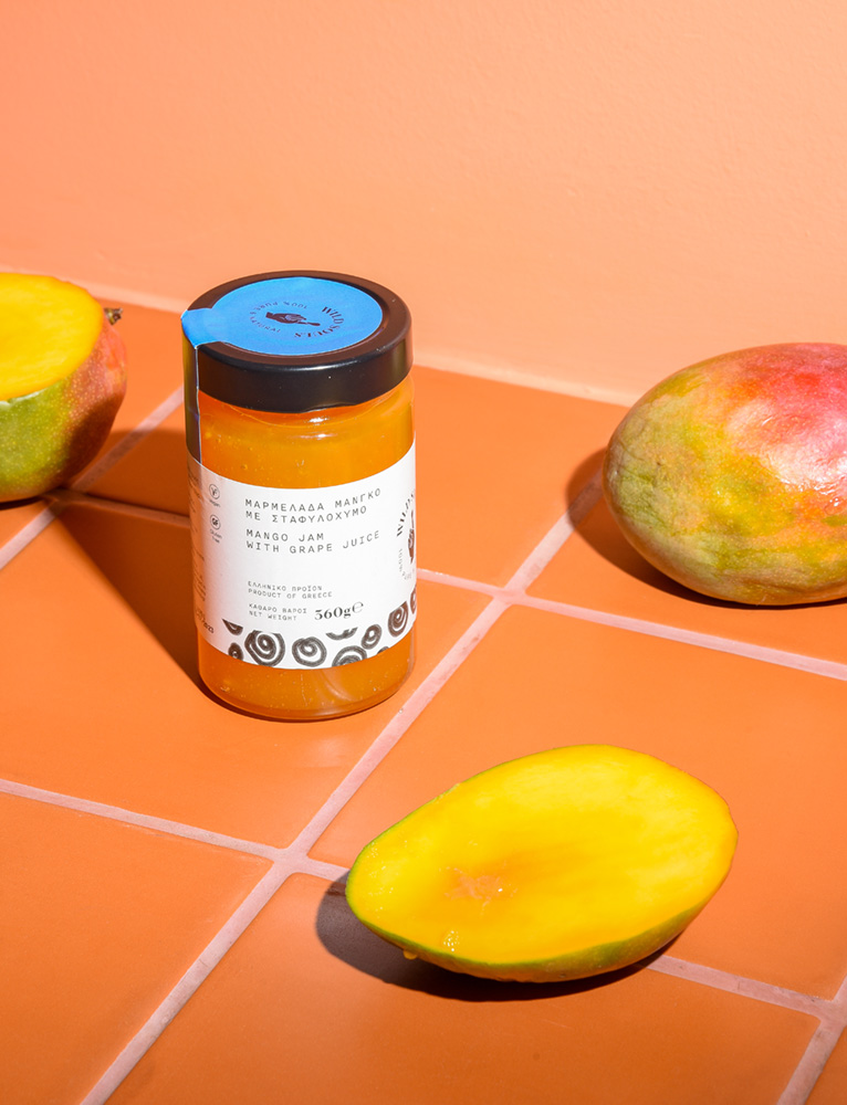 Mango Jam with Grape Juice