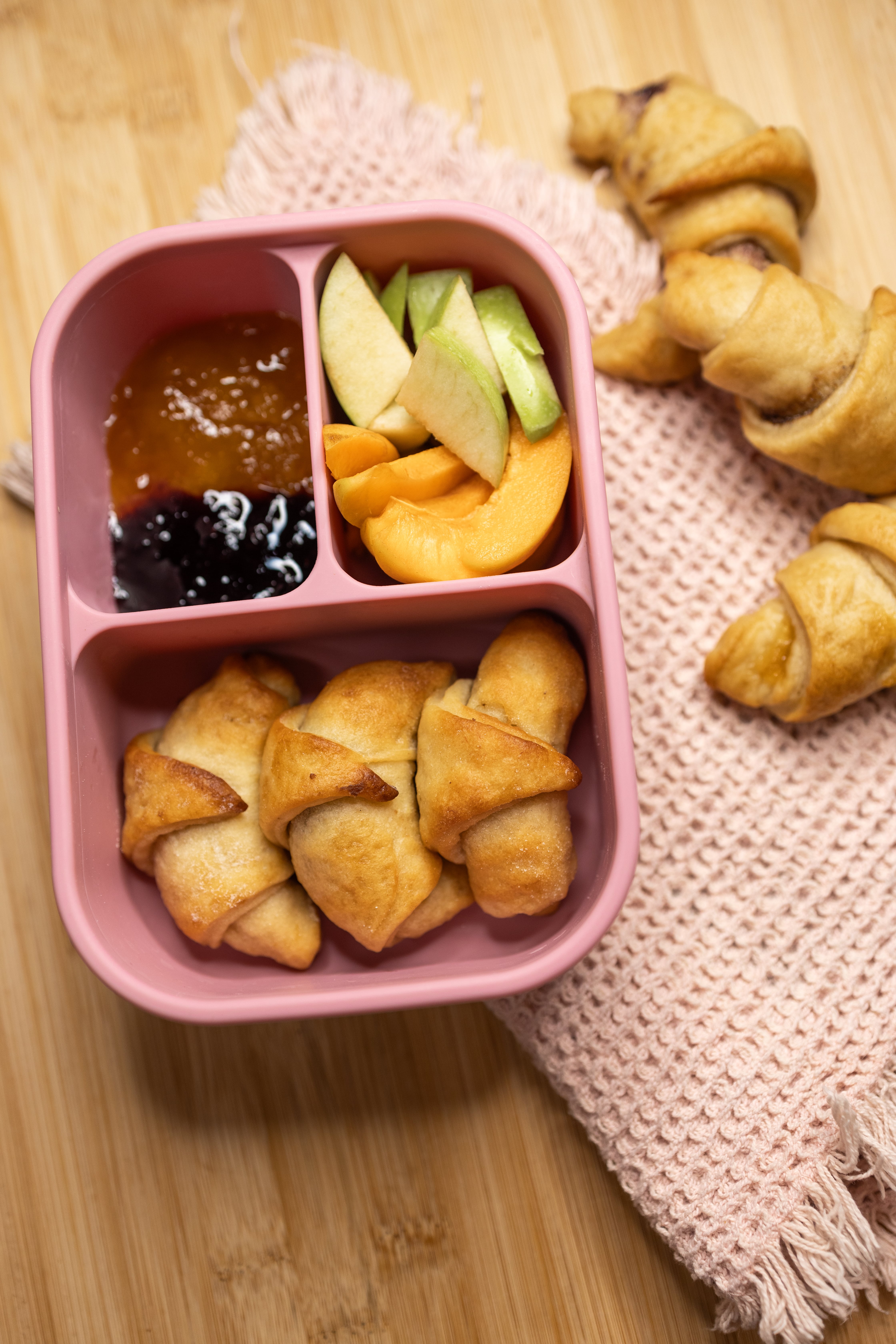 Fluffy Croissants with Wild Filling