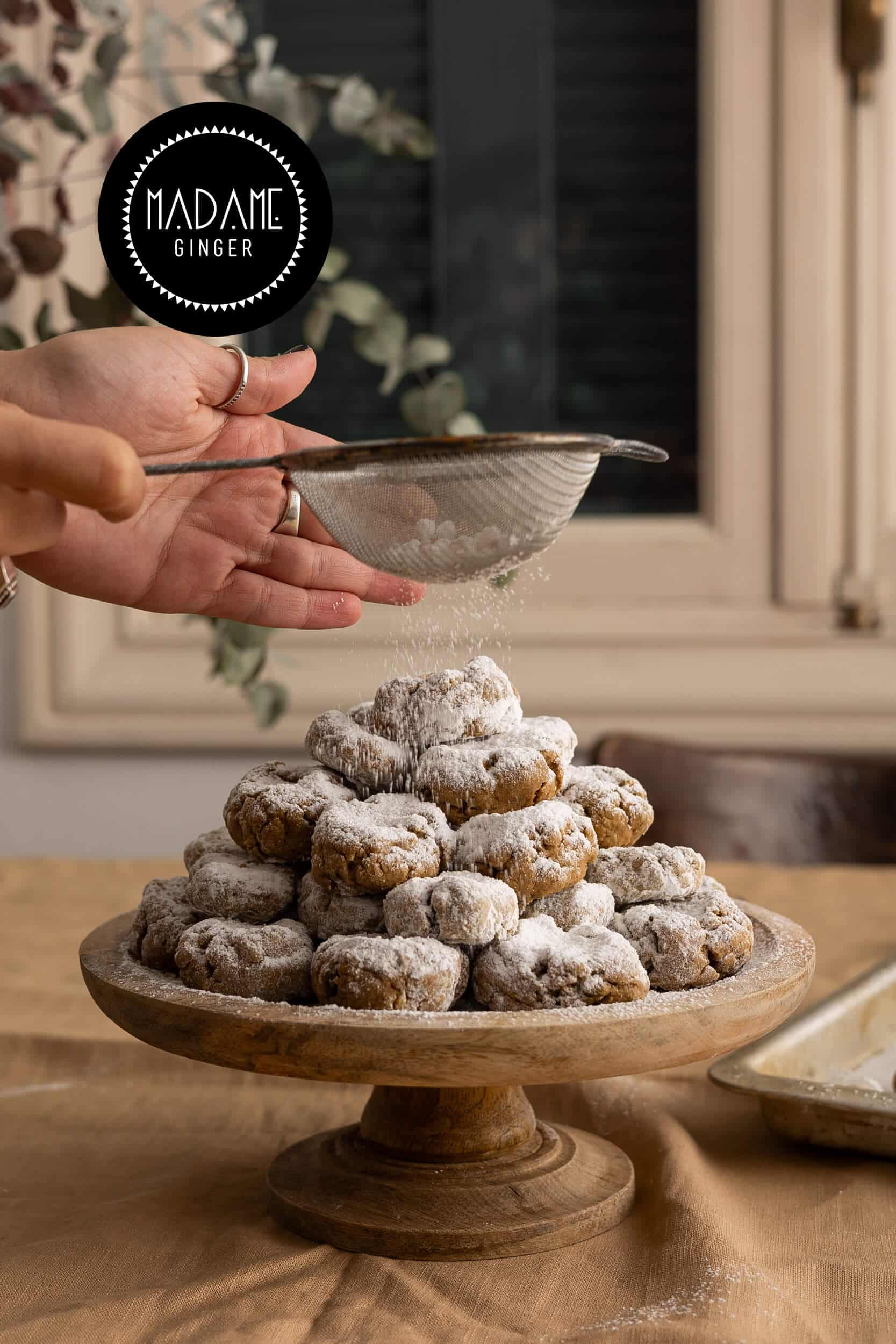 Fluffy Cookies with Pistachio Butter