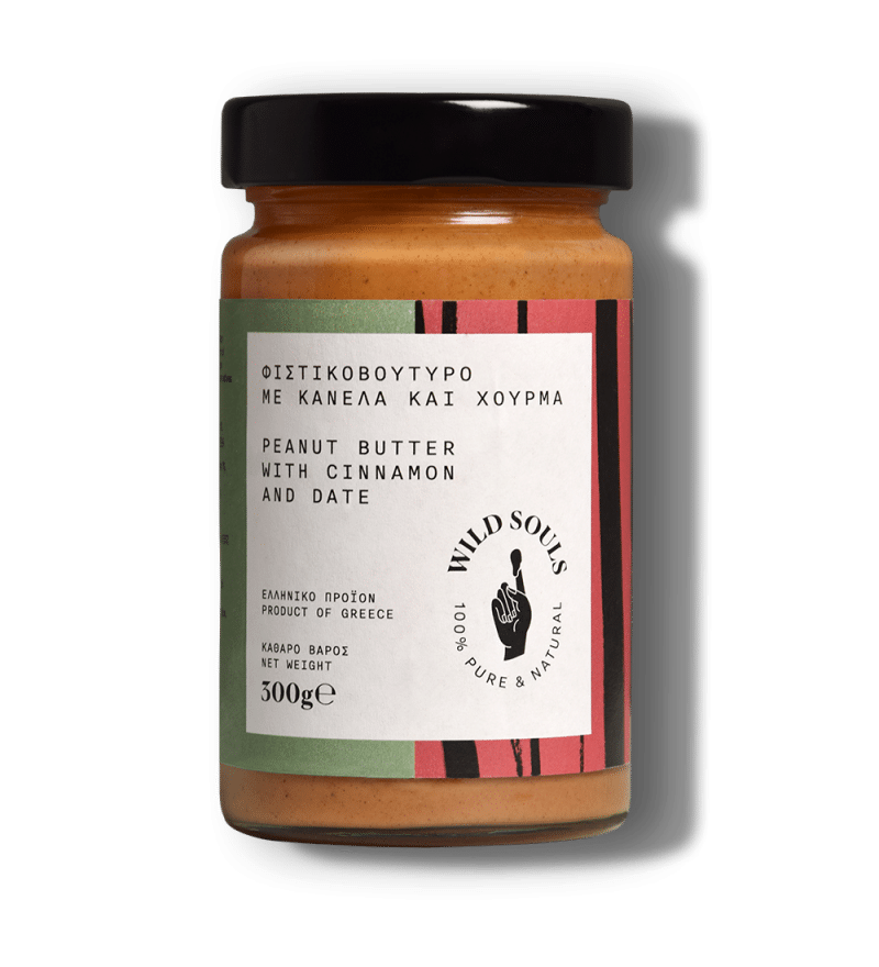 Φιστικοβούτυρο με Κανέλα και Χουρμά