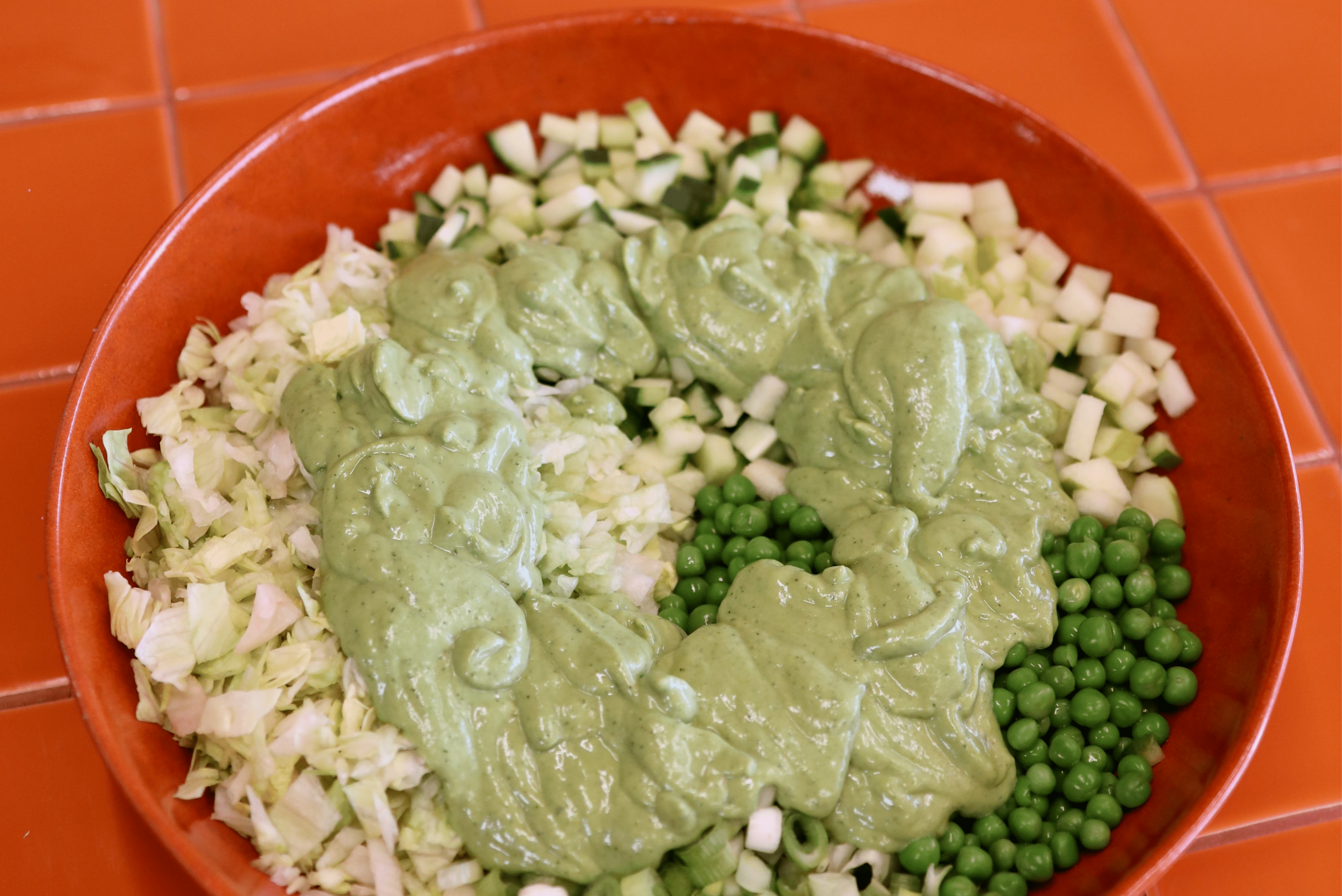 The Green Goddess Salad