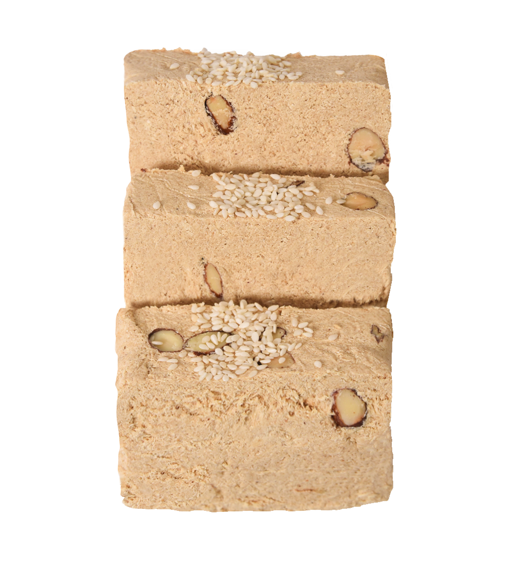 Halva with Honey & Almonds