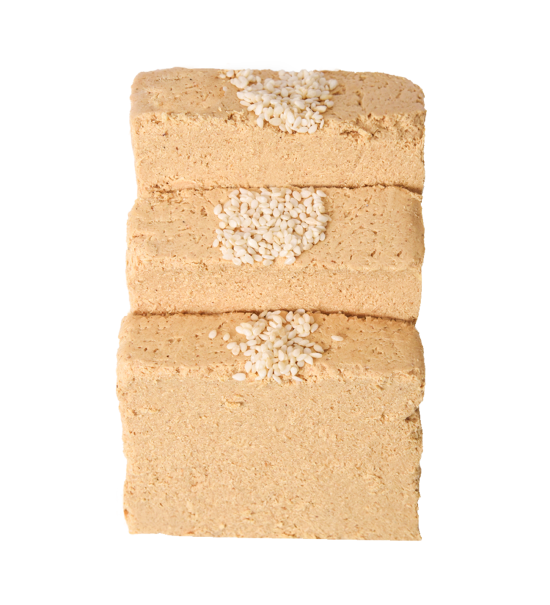 Halva with Pistachios & Honey
